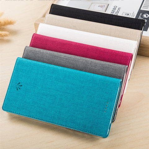 VILI DMX Style Auto-absorbed Leather Card Holder Phone Case Accessory for Huawei Mate 10 Lite