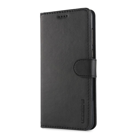 LC.IMEEKE for Huawei Mate 10 Lite / nova 2i / Maimang 6 / Honor 9i (India) PU Leather Wallet Stand Case Mobile Phone Accessory