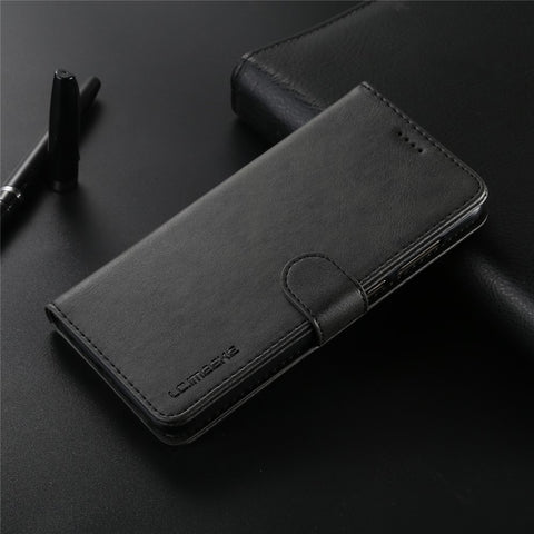 LC.IMEEKE for Huawei Mate 10 Lite / nova 2i / Maimang 6 / Honor 9i (India) PU Leather Wallet Stand Case Mobile Phone Accessory