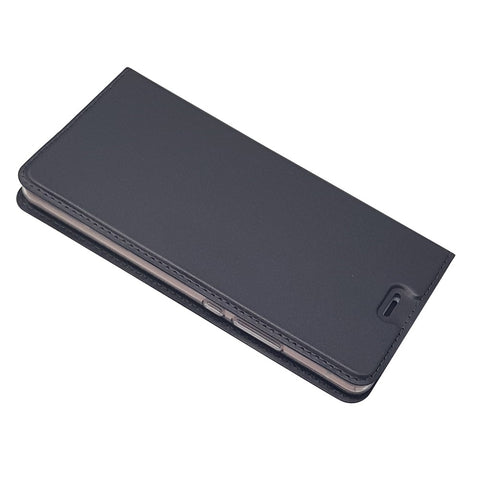 Magnetic Attraction Card Holder Leather Phone Shell for Huawei P9 Lite / G9 Lite