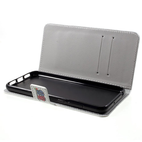 Pattern Printing Wallet Stand Leather Cover for Huawei P20
