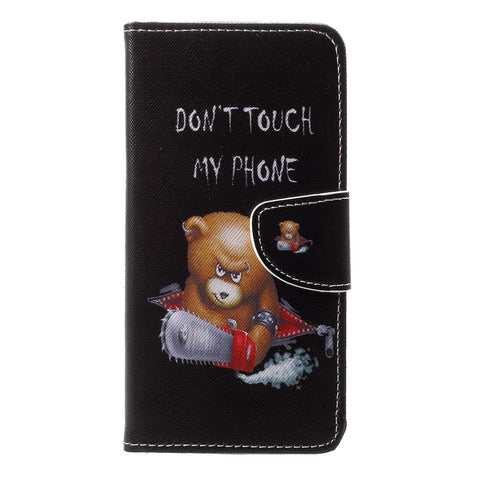 Pattern Printing Leather Wallet Shell Case for Huawei P20