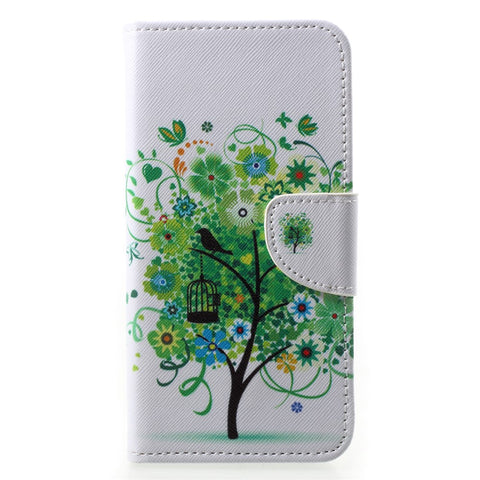 Pattern Printing Leather Wallet Shell Case for Huawei P20