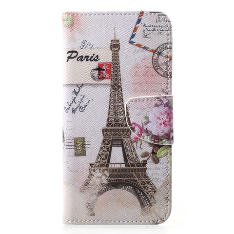 Pattern Printing Leather Wallet Shell Case for Huawei P20