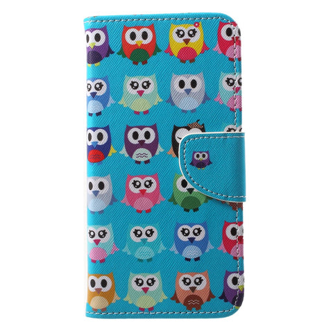 Pattern Printing Leather Wallet Shell Case for Huawei P20