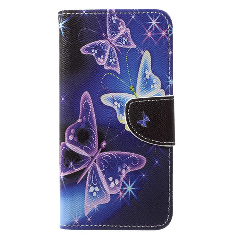 Pattern Printing Leather Wallet Shell Case for Huawei P20