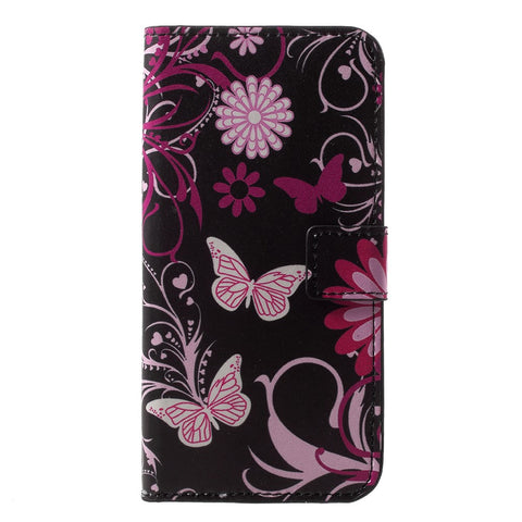 Pattern Printing Wallet Stand Leather Case for Huawei P20 Lite / Nova 3e