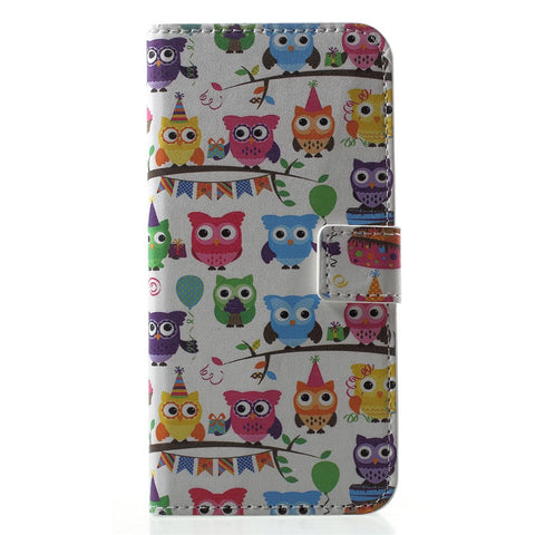 Pattern Printing Wallet Stand Leather Case for Huawei P20 Lite / Nova 3e