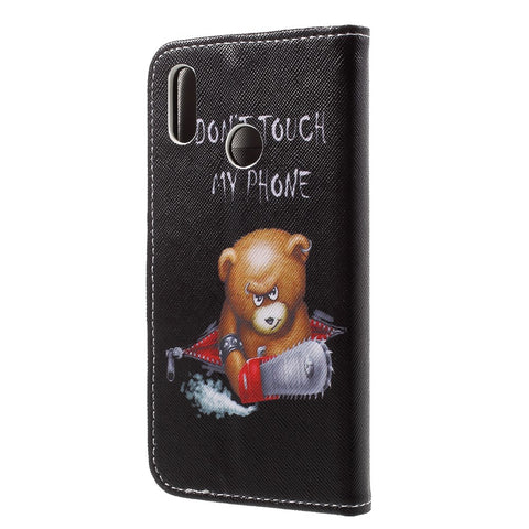 For Huawei P20 Lite / Nova 3e Pattern Printing Leather Wallet Protection Cover