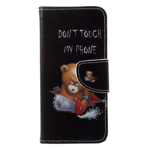 For Huawei P20 Lite / Nova 3e Pattern Printing Leather Wallet Protection Cover