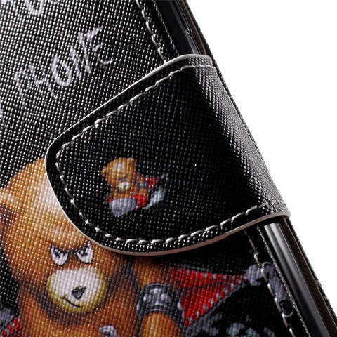 For Huawei P20 Lite / Nova 3e Pattern Printing Leather Wallet Protection Cover