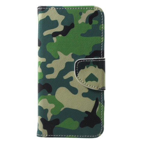 For Huawei P20 Lite / Nova 3e Pattern Printing Leather Wallet Protection Cover