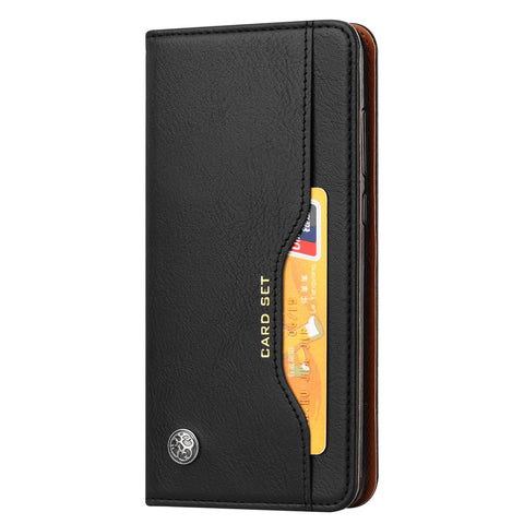 Auto-absorbed Leather Wallet Stand Case Accessory for Huawei P20