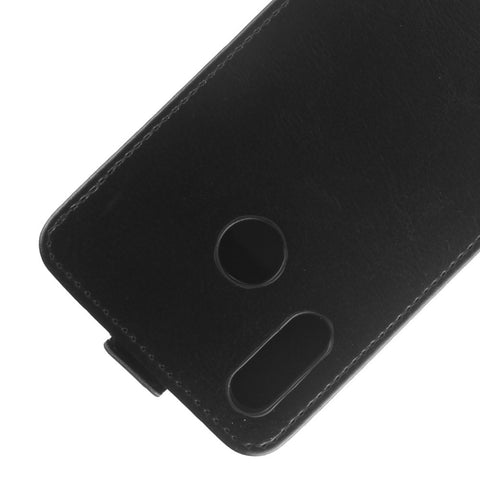 Crazy Horse Crazy Horse Vertical Leather Card Holder Shell Case for Huawei P20 Lite / Nova 3e