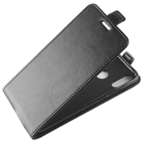 Crazy Horse Crazy Horse Vertical Leather Card Holder Shell Case for Huawei P20 Lite / Nova 3e