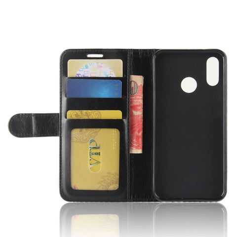 Crazy Horse Wallet Leather Stand Cover for Huawei P20 Lite / Nova 3e