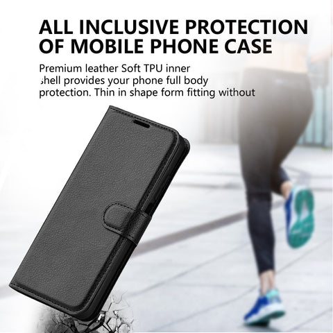 For Huawei P20 Litchi Texture Wallet Stand Leather Phone Accessory Case