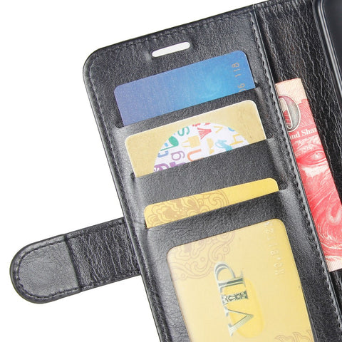 Crazy Horse Magnetic Leather Stand Cover for Huawei P20