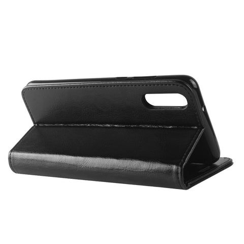 Crazy Horse Magnetic Leather Stand Cover for Huawei P20