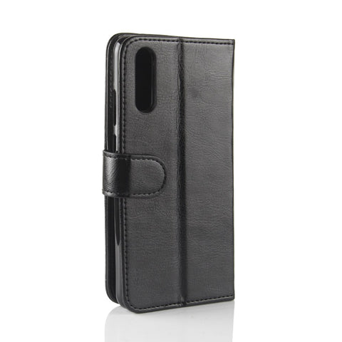 Crazy Horse Magnetic Leather Stand Cover for Huawei P20
