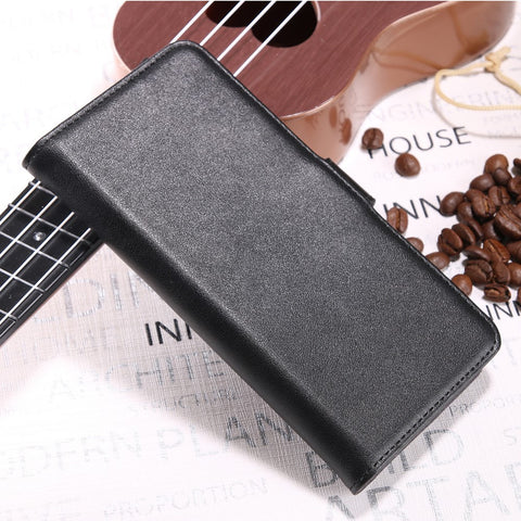 Genuine Split Leather Wallet Stand Case for Huawei P20