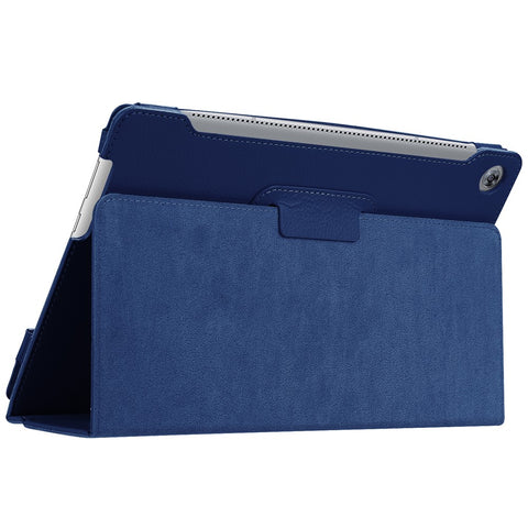 Litchi Skin PU Leather Case with Stand for Huawei MediaPad M5 10 / M5 10 (Pro)