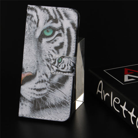 Patterned Wallet Stand PU Leather Case for Huawei P20 Lite / Nova 3e