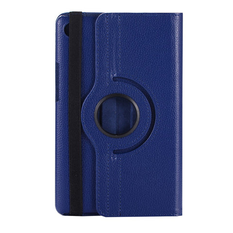 Litchi Texture Leather Case with Rotating Stand for Huawei Mediapad M5 8