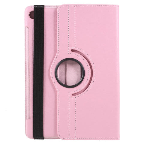 Litchi Texture Leather Case with Rotating Stand for Huawei Mediapad M5 10 / M5 10 (Pro)