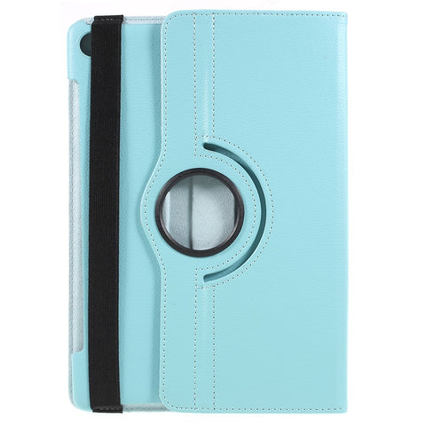 Litchi Texture Leather Case with Rotating Stand for Huawei Mediapad M5 10 / M5 10 (Pro)