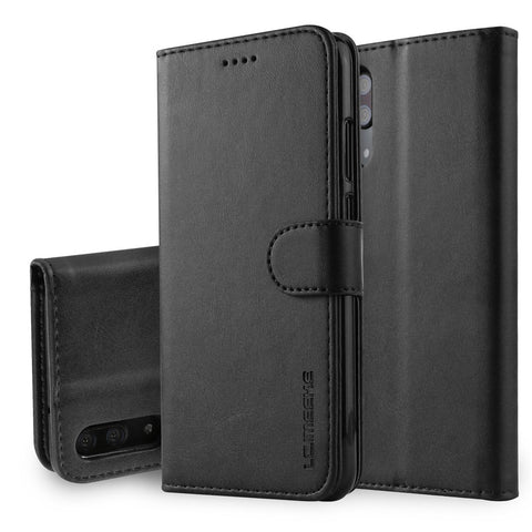 LC.IMEEKE Wallet Stand Leather Phone Cover for Huawei P20