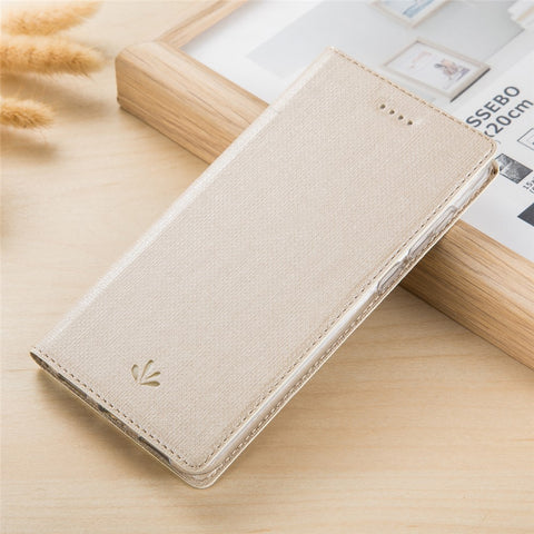 VILI DMX Auto-absorbed PU Leather Phone Casing for Huawei P20 Lite / Nova 3e