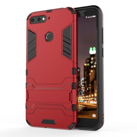 Cool Guard PC TPU Kickstand Cover for Huawei Honor 7A (with Fingerprint Sensor)/Honor 7A Pro/Enjoy 8e