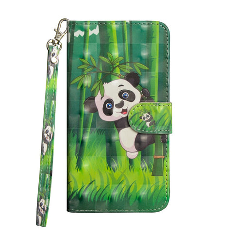 Pattern Printing Wallet Leather Stand Cover for Huawei P20 Lite / Nova 3e