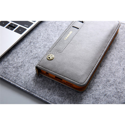 CMAI2 PU Leather Card Slots Folio Protective Case with Stand for Huawei P20