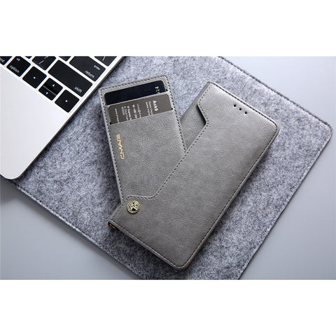 CMAI2 PU Leather Card Slots Folio Protective Case with Stand for Huawei P20