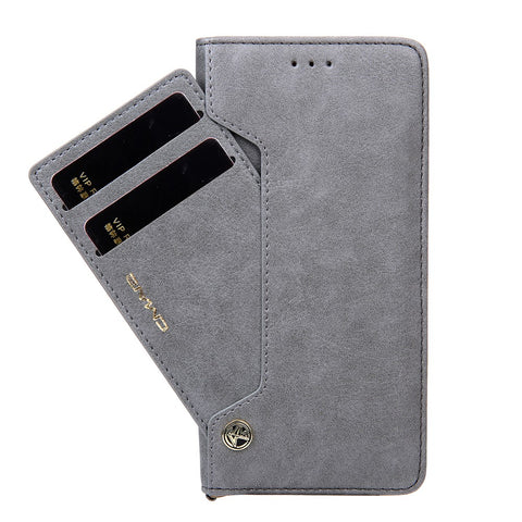 CMAI2 PU Leather Card Slots Folio Protective Case with Stand for Huawei P20