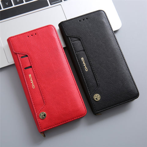 CMAI2 PU Leather Card Slots Mobile Casing for Huawei P20 Lite / Nova 3e (China)