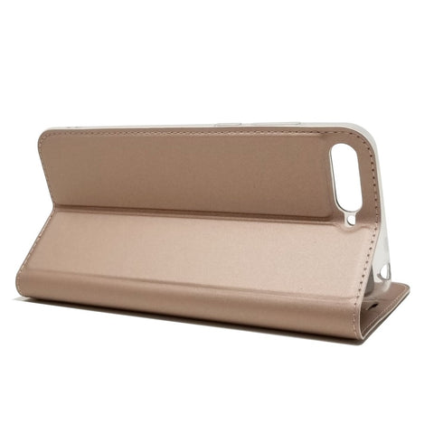 Auto-absorbed Stand Card Holder Leather Flip Cover for Huawei Y6 (2018)/Honor 7A (without Fingerprint Sensor)