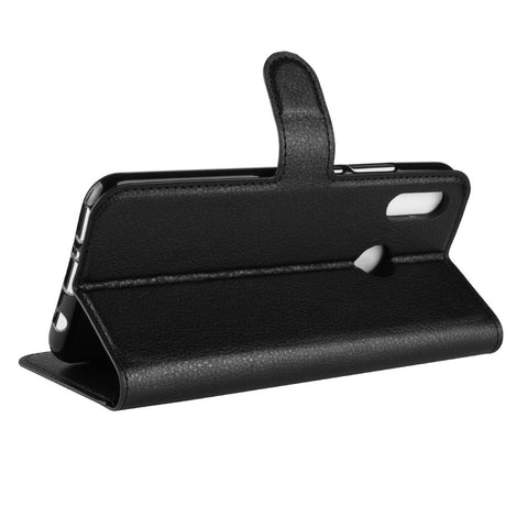 Litchi Skin Magnetic Leather Stand Cover for Huawei nova 3