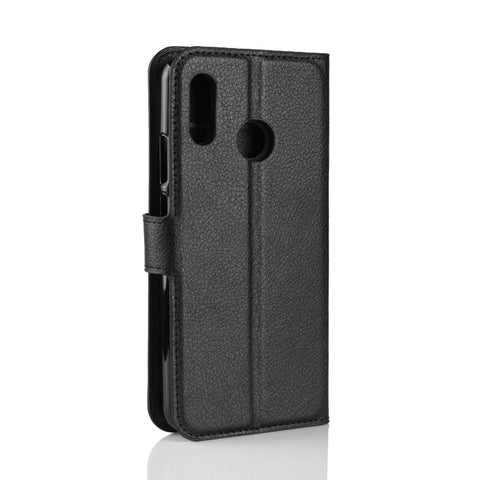 Litchi Skin Magnetic Leather Stand Cover for Huawei nova 3