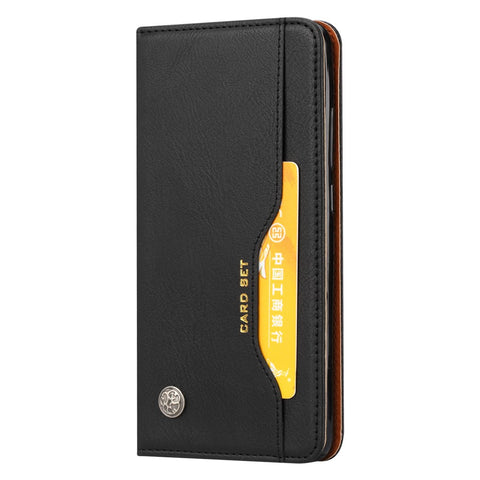 PU Leather Auto-absorbed Stand Wallet Protective Casing for Huawei P Smart Plus / nova 3i