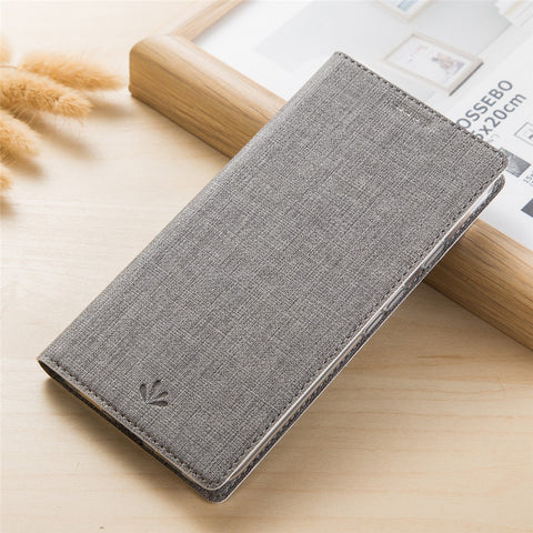 VILI DMX Cross Texture Stand Leather Mobile Casing for Huawei Mate 20 Lite / Maimang 7