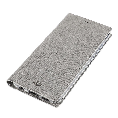VILI DMX Cross Texture Stand Leather Mobile Casing for Huawei Mate 20 Lite / Maimang 7
