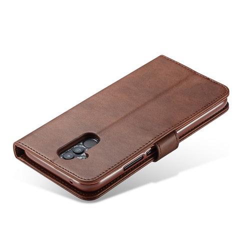 LC.IMEEKE Wallet Leather Stand Shell for Huawei Mate 20 Lite