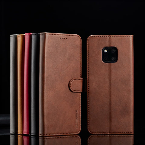 LC.IMEEKE Wallet Leather Stand Case for Huawei Mate 20 Pro