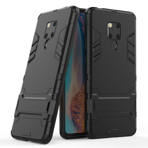 Plastic + TPU Hybrid Protection Case with Kickstand for Huawei Mate 20 X