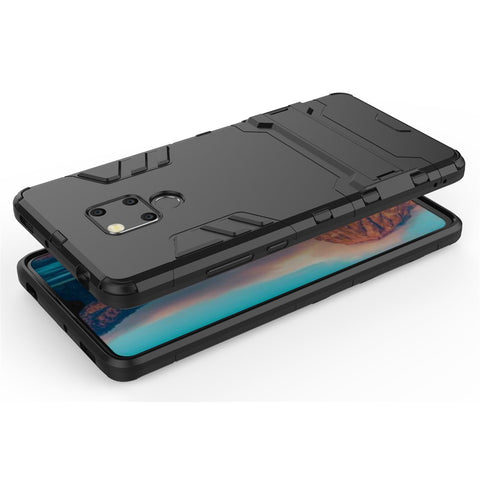 Plastic + TPU Hybrid Protection Case with Kickstand for Huawei Mate 20 X