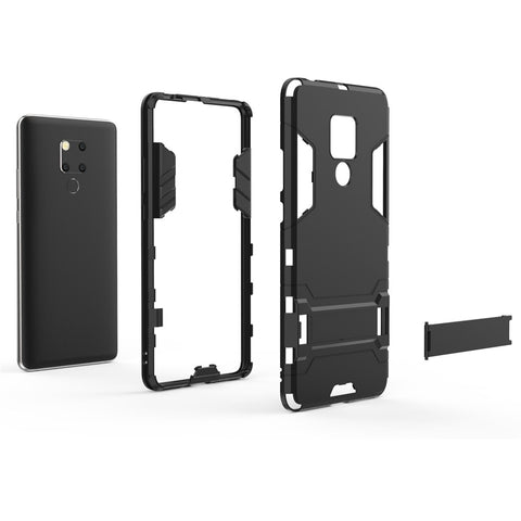 Plastic + TPU Hybrid Protection Case with Kickstand for Huawei Mate 20 X
