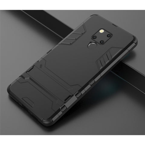 Plastic + TPU Hybrid Protection Case with Kickstand for Huawei Mate 20 X